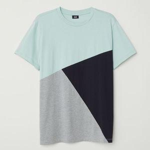 Color block T shirt